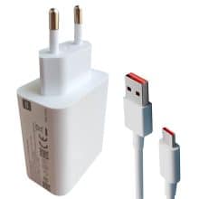 شارژر دیواری شیائومی مدل 22.5 واتی به همراه کابل usb-C