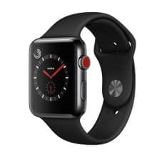 ساعت هوشمند اپل واچ سری 5 مدل 44mm Aluminum Case With Black  Nike Sport  Silicon Band