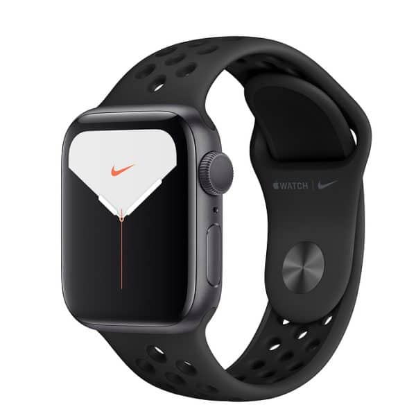 ساعت هوشمند اپل واچ سری 5 مدل 44mm Aluminum Case With Anthracite Nike Sport Silicon Band