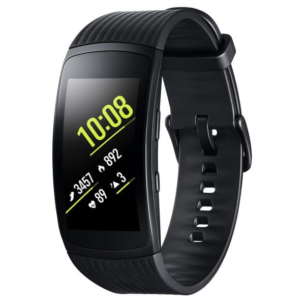 مچ بند هوشمند سامسونگ مدل Gear Fit 2 Pro Black سایز mm 158-205