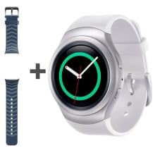 ساعت هوشمند سامسونگ مدل Gear S2 SM-R720 بند لاستیکی