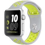 ساعت هوشمند اپل واچ سری 2 مدل Nike Plus 42mm with Silver Volt Silicone Band