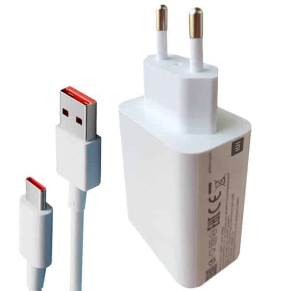 شارژر دیواری شیائومی مدل MDY-11-EZ به همراه کابل تبدیل USB-C