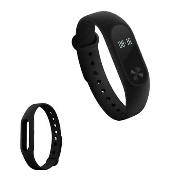 مچ بند هوشمند شیائومی مدل Mi Band 2 همراه با بند مچ بند سیلیکونی