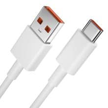 کابل شارژ USB به USB-C شیائومی مدل 5 سوپر فست طول 1 متر