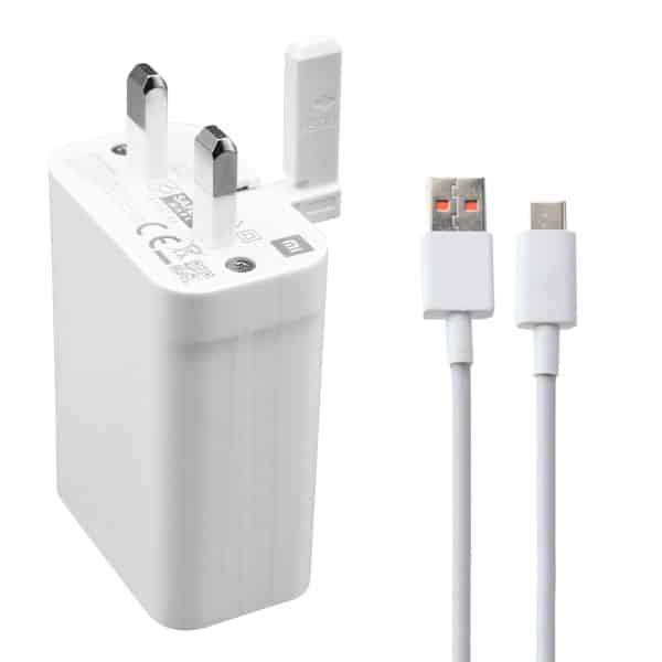 شارژر دیواری شیائومی مدل MDY-11-EY به همراه کابل تبدیل USB-C