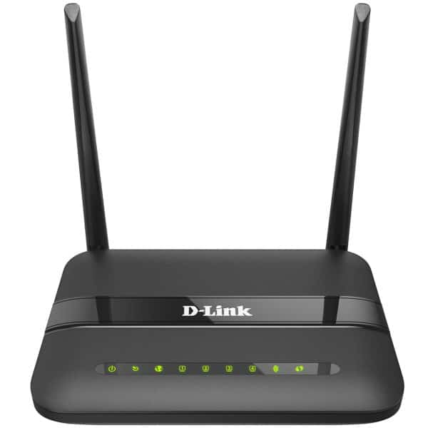 مودم روتر N300 بی‌ سیم ADSL2+ دی-لینک مدل DSL-124