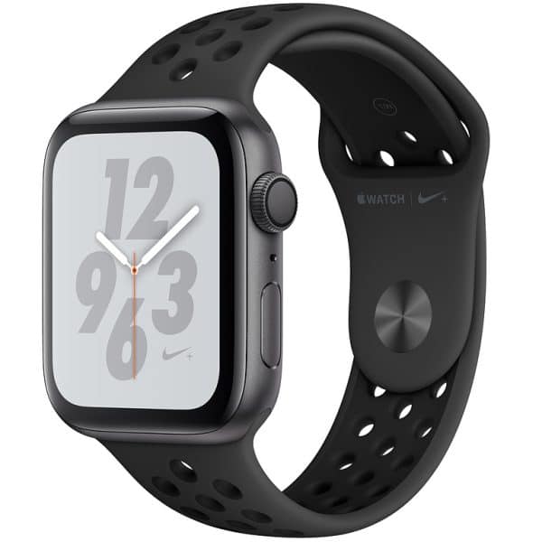 ساعت هوشمند اپل واچ 4 مدل  44mm Aluminum Case with Nike Sport Nylon Band