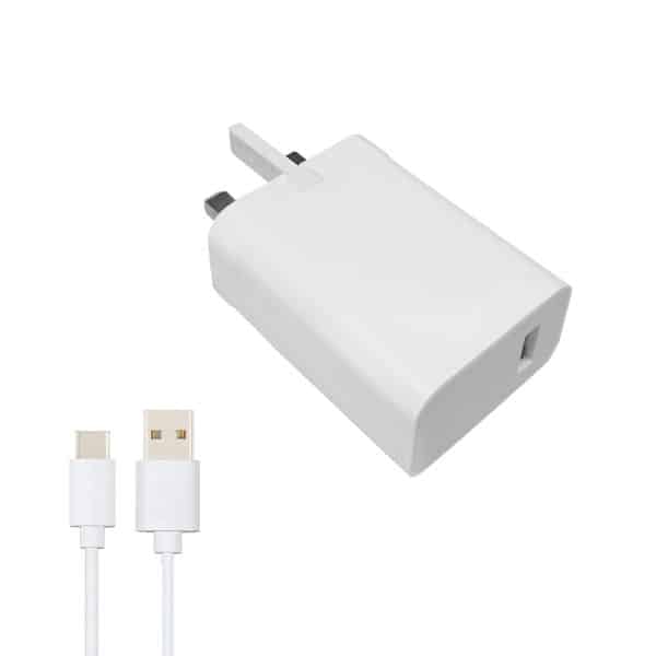 شارژر دیواری شیائومی مدل MDY-11-EY به همراه کابل تبدیل USB-C