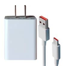 شارژر دیواری شیائومی مدل 22W به همراه کابل تبدیل USB-C