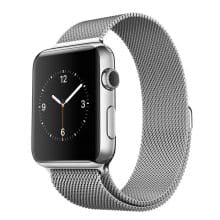 ساعت هوشمند اپل واچ مدل 38mm Stainless Steel Case with Milanese Loop