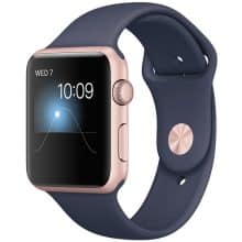 ساعت هوشمند اپل واچ سری 1 مدل 42mm Aluminum Case with Midnight Blue Sport Silicone Band