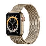 ساعت هوشمند اپل واچ سری 6 مدل 44mm Stainless Steel Case with Milanese Loop Steel Band