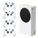 کنسول بازی مایکروسافت Xbox Series S حافظه 512 گیگابایت همراه با 3 دسته اضافه