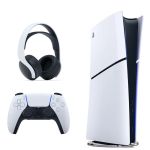 کنسول بازی سونی PlayStation 5 Slim Digital Edition ظرفیت یک ترابایت همراه با هدست سونی Pulse 3D