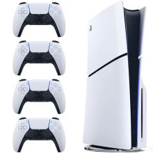 کنسول بازی سونی PlayStation 5 Drive Slim ظرفیت یک ترابایت همراه با سه دسته اضافه